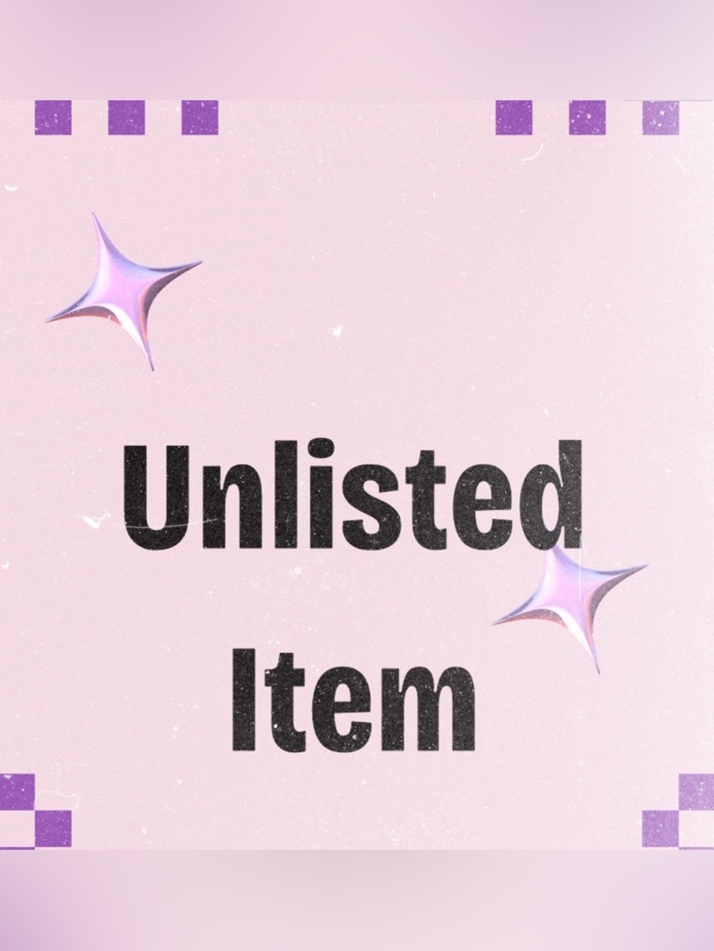 💕Unlisted 💕Bulk listing, unlisted live show item ~ take a screenshot